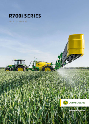 Getrokken veldspuiten John Deere R732i