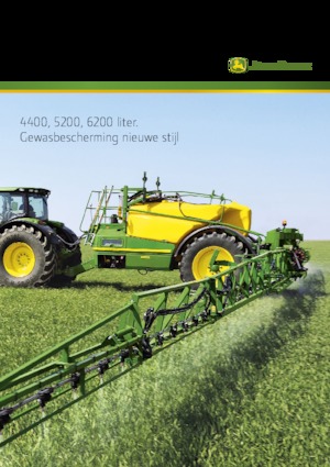 Getrokken veldspuiten John Deere R962i