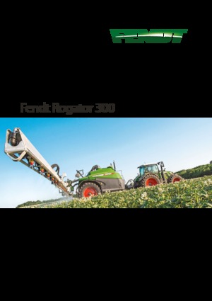 Getrokken veldspuiten Fendt Rogator 344