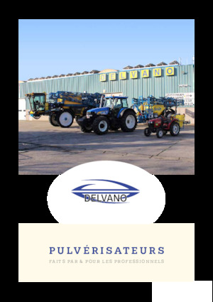 Getrokken veldspuiten Delvano TS 6000