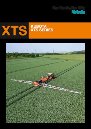 Getrokken veldspuiten Kubota XTS3-3.200l iXflow-Air