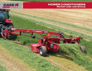 Getrokken maaierschijf met kneuzer Case IH DC92