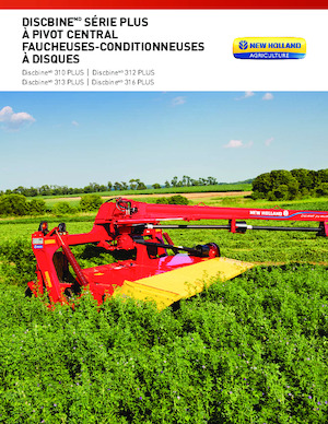 Getrokken maaierschijf met kneuzer New Holland Discbine 313 PLUS