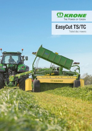Getrokken maaierschijf met kneuzer Krone EasyCut TC 320 CV