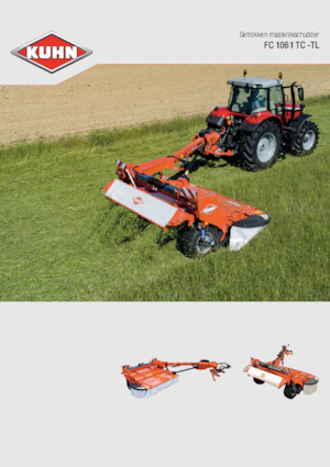 Getrokken maaierschijf met kneuzer Kuhn FC 3161 TLD