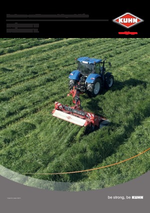 Getrokken maaierschijf met kneuzer Kuhn FC 3161 TLD