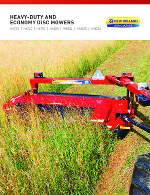 Getrokken maaierschijf met kneuzer New Holland HM234 Economy