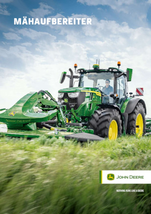 Getrokken maaierschijf met kneuzer John Deere C310R