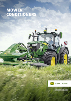 Getrokken maaierschijf met kneuzer John Deere S310R