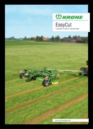 Getrokken movers - Schijf zonder kneuzer Krone EasyCut 3200