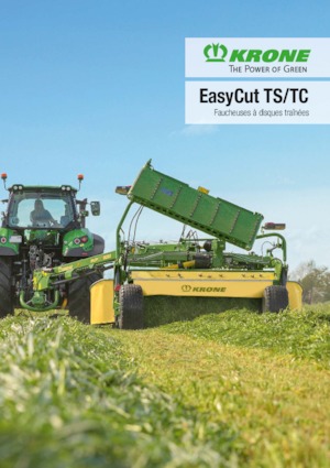 Getrokken movers - Schijf zonder kneuzer Krone EasyCut TS 320