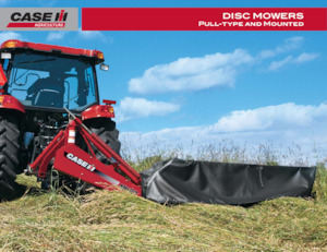 Getrokken movers - Schijf zonder kneuzer Case IH MD72