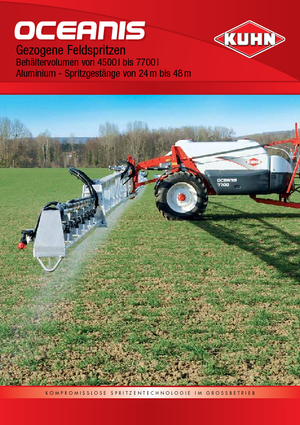 Getrokken veldspuiten Kuhn Oceanis 6500 RHA3