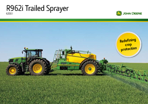 Getrokken veldspuiten John Deere R 962 i