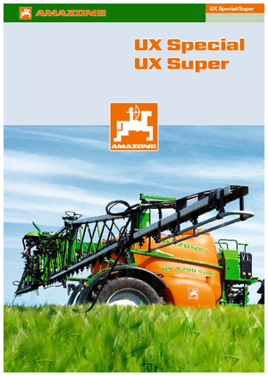 Getrokken veldspuiten Amazone UX 3200 Special (28)