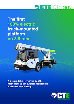 Telescoophoogwerkers op vrachtwagens CTE MP 20 Ev