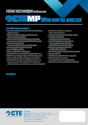 Telescoophoogwerkers op vrachtwagens CTE MP 32.19