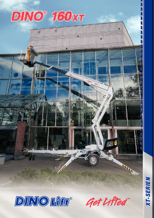 Op vrachtwagen gemonteerde knikarmhoogwerkers Dino Lift Dino 160 XT