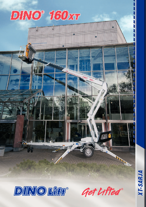 Op vrachtwagen gemonteerde knikarmhoogwerkers Dino Lift Dino 160 XT