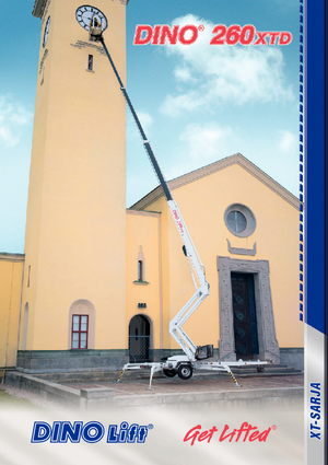 Op vrachtwagen gemonteerde knikarmhoogwerkers Dino Lift Dino 260XTD