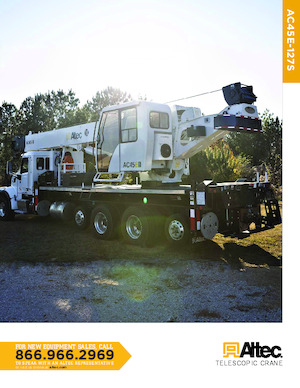 Vrachtwagenkranen Altec AC45E-127S