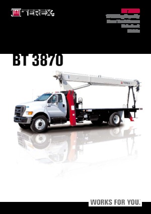 Vrachtwagenkranen TEREX CRANES BT 3870