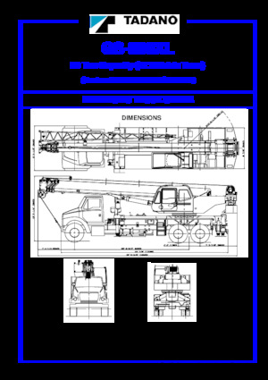 Vrachtwagenkranen Tadano GS-300XL