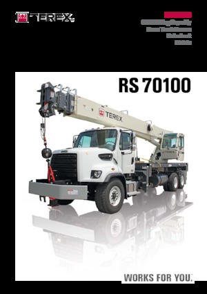 Vrachtwagenkranen TEREX CRANES RS 70100