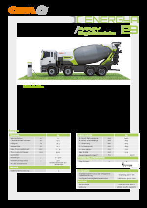 Truckmixers CIFA ENERGYA E9
