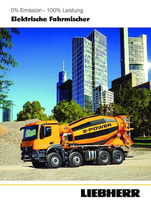 Truckmixers Liebherr ETM 905 Hybrid