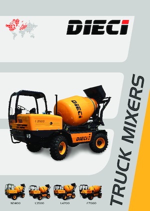 Truckmixers Dieci AB L 3500