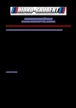 Op aanhangwagen gemonteerde knikarmhoogwerkers Hidro-Grubert BL 20C