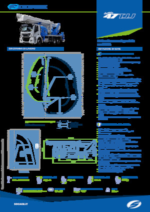 Telescoophoogwerkers op vrachtwagens Socage forSte 47 TJJ
