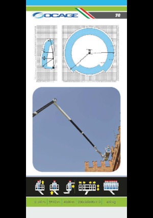 Op aanhangwagen gemonteerde knikarmhoogwerkers Socage forSte 61 TJJ