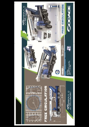 Telescoophoogwerkers op vrachtwagens Socage forSte 75 TJJ