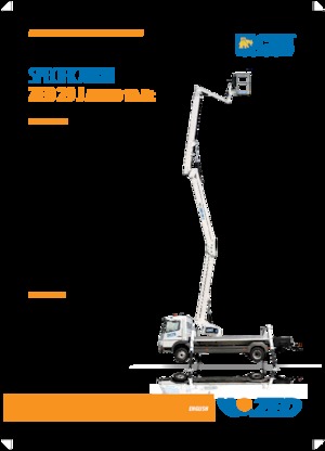 Op aanhangwagen gemonteerde knikarmhoogwerkers CTE ZED 29 J