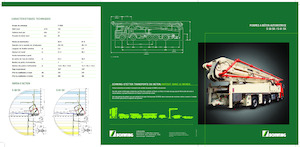 Op vrachtwagen gemonteerde betonpomp SCHWING-Stetter S 58 SX