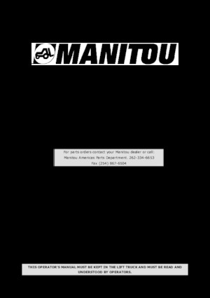 Heftrucks op diesel Manitou TMT 55