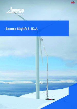 Telescoophoogwerkers op vrachtwagens Bronto Skylift S104HLA