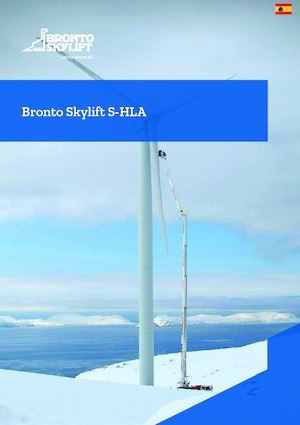 Telescoophoogwerkers op vrachtwagens Bronto Skylift S104HLA