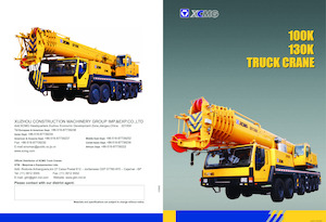Op vrachtwagen gemonteerde telescoopkranen XCMG QY130K