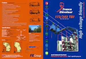 Telescoophoogwerkers op vrachtwagens France Elévateur 202 TBI