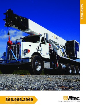 Vrachtwagenkranen Altec AC40-152S