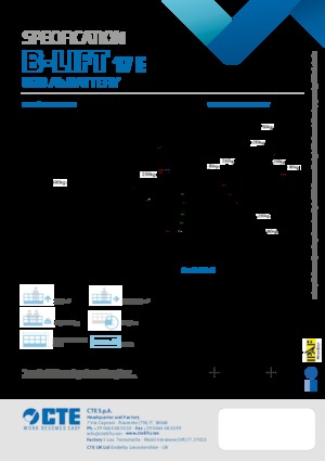 Telescoophoogwerkers op vrachtwagens CTE B-Lift 17