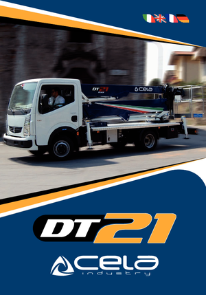 Telescoophoogwerkers op vrachtwagens CELA DT21
