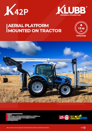 Telescoophoogwerkers op vrachtwagens Klubb K42p 