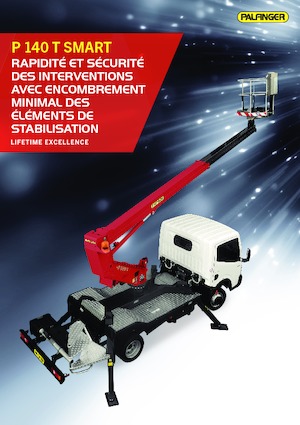 Telescoophoogwerkers op vrachtwagens Palfinger P 140 T