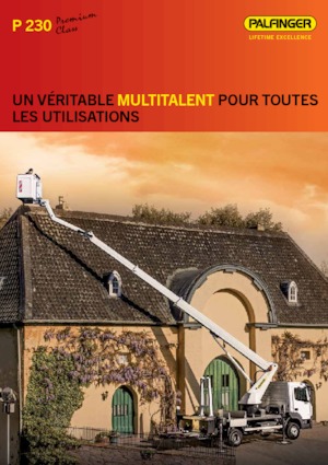 Telescoophoogwerkers op vrachtwagens Palfinger P 230