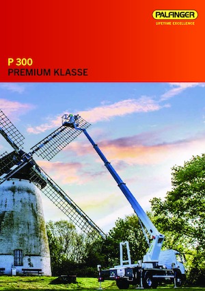 Telescoophoogwerkers op vrachtwagens Palfinger P 300