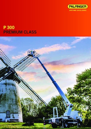 Telescoophoogwerkers op vrachtwagens Palfinger P 300